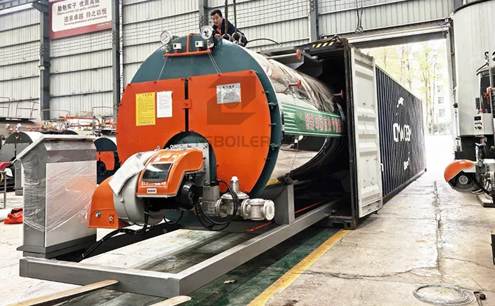 WNS Series 2 Ton Oil-Fired Steam Boiler to Be Exported to Ecuador