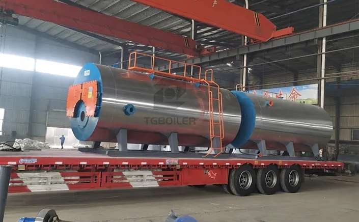 Two Sets 2 Ton Natural Gas Steam Boilers to Be Exported to Turkmenistan